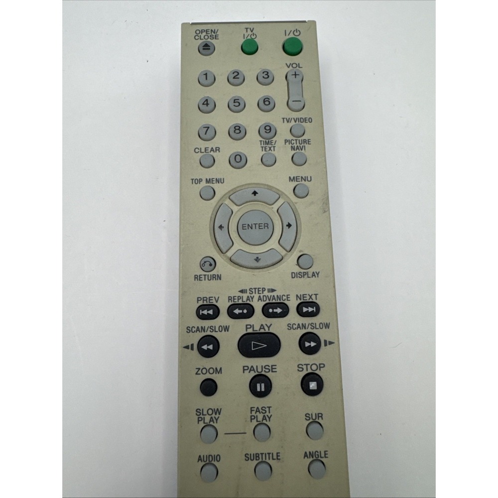 Sony RMT-D175A DVD Player Remote Control Genuine OEM Original - Tested, Works - Picture 3 of 5